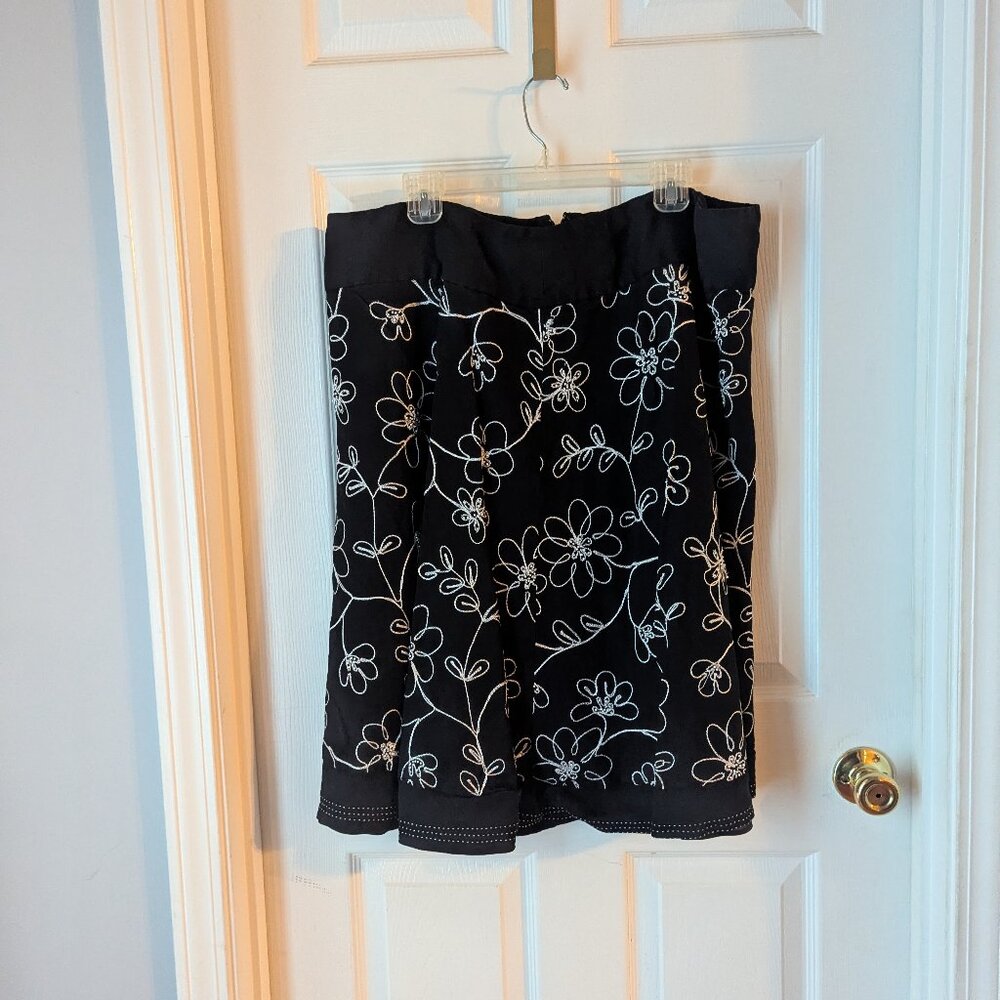 Carole little black and white skirt - 20W